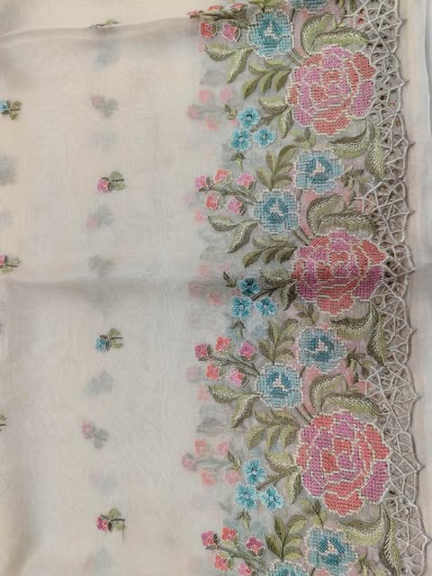 SAREE PURE ORGANZA SILK