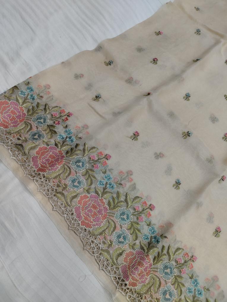 SAREE PURE ORGANZA SILK