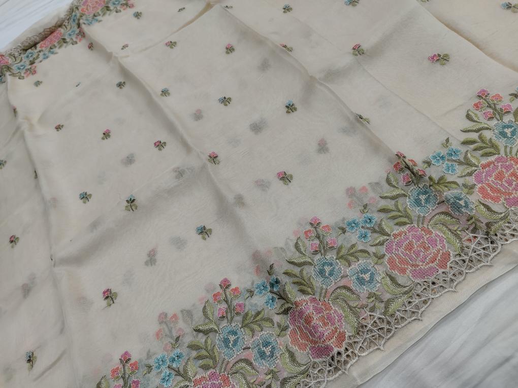 SAREE PURE ORGANZA SILK