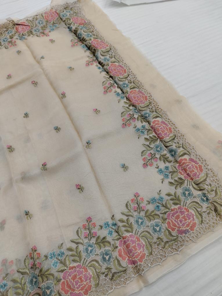 SAREE PURE ORGANZA SILK